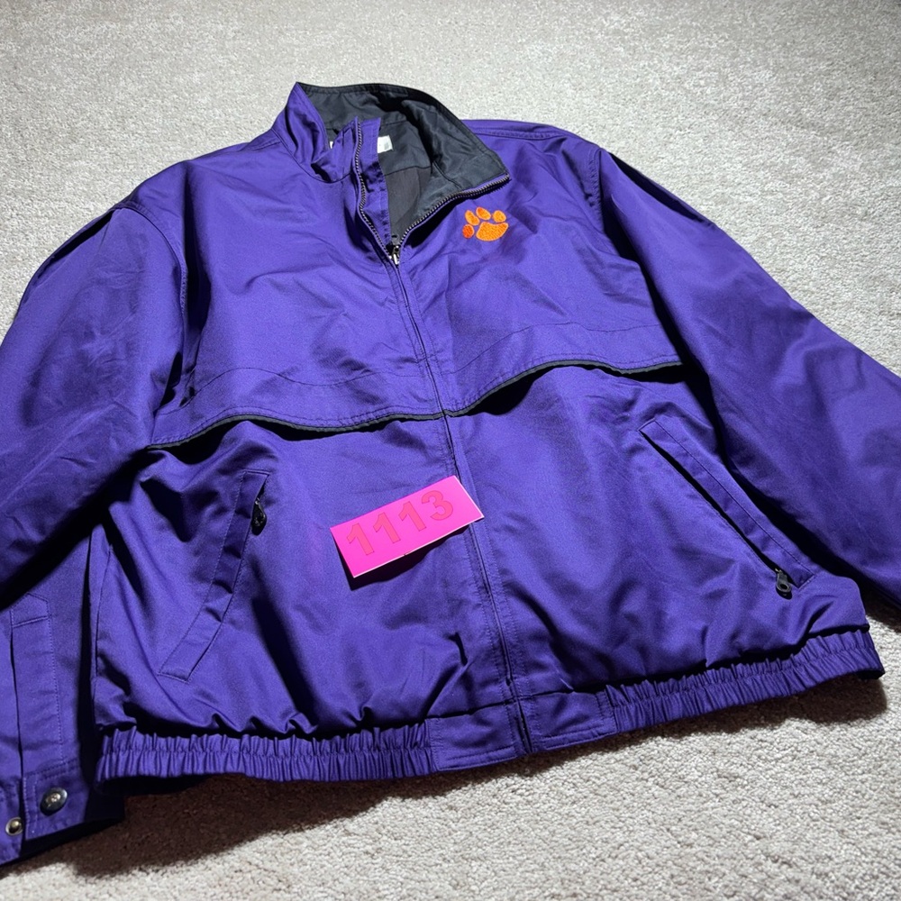 Cutter & buck men’s Clemson tiger‎ jacket sz large